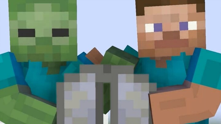 Elytra ไม่ใช่ผู้มีอำนาจทุกอย่าง! 【มายคราฟแอนิเมชัน】