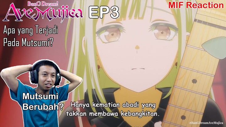 [ID Blind Reaction] BanG Dream Ave Mujica EP3 - Apa yang Terjadi Pada Mutsumi