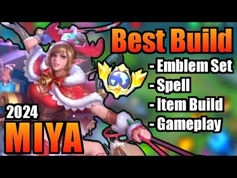 MIYA BEST BUILD 2024 | TOP 1 GLOBAL MIYA BUILD | MIYA - MOBILE LEGENDS | MLBB (Part 2)