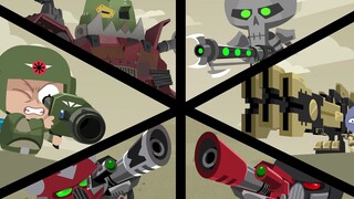 【4K】Fan animation Warhammer 40k: Melee on all sides