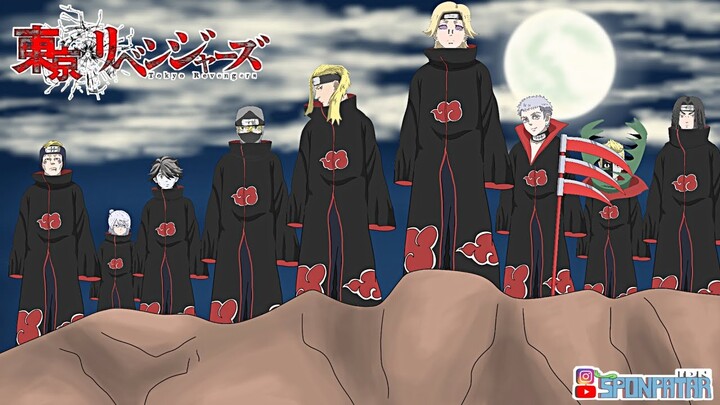 Mikey Tokyo Revengers gabung Akatsuki ( animasi lucu )