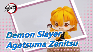 [Demon Slayer] [Light Clay] Making Agatsuma Zenitsu| Can't Make Gradients Clay? Add Color Powder!