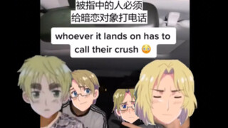 【aph】点到谁给暗恋对象打电话