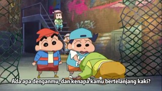 Crayon Shinchan - Freestyle Shinchan Rapper Kasukabe (Sub Indo)