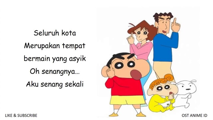 Keren! Lagu Pembuka Crayon ShinChan Bahasa Indonesia generasi 90an