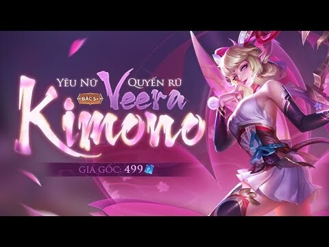 Veera Kimono hôn bay màu Murad và Kahlii #garena #liênquânmobile #veera