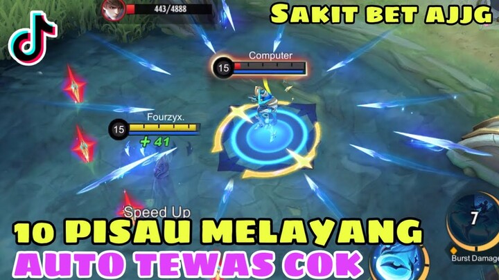SEKALI COMBO NYAWAMU MELAYANG‼️ EMANG HERO PALING TERHARAM DAMAGENYA GAK ADA OBAT - REVIEW HERO AMON