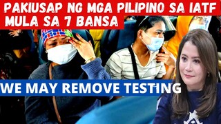 PHILIPPINE TRAVEL: GREEN LANE UPDATE| TRAVEL RESTRICTIONS |  7 COUNTRIES UPDATE| FILIPINOS' PLEAD