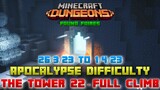 The Tower 22 [Apocalypse] Full Climb, Guide & Strategy, Minecraft Dungeons Fauna Faire