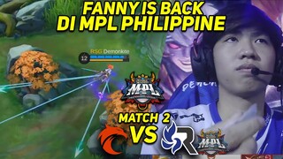 RSG PH VS TNC GAME 2 - AKHIRNYA FANNY DIPICK LAGI INILAH DIA KEKUATAN TOP USER FANNY FILIPIN