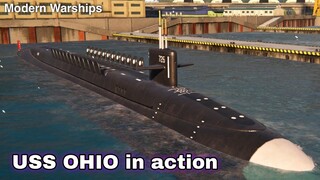 Modern Warships: USS OHIO in action. online gameplay.