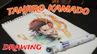 #tanjiro kamado (drawing)🔥