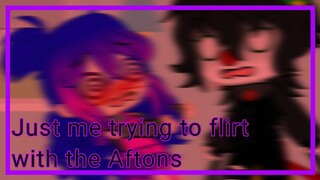 What if i tried flirting with my AU Aftons?||Gacha Club||Original?