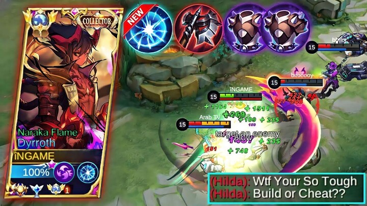 YOU MUST TRY THIS NEW META BUILD & SPELL FOR DYRROTH (my enemy think i'm a cheat