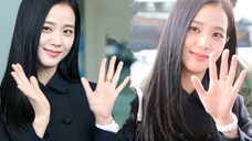 JISOO went to Paris to attend the DIOR fashion show