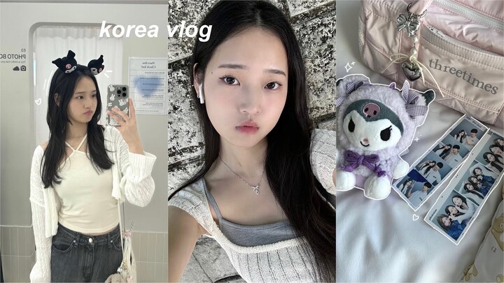 KOREA VLOG☁️: back in seoul, night out with friends, hangang picnic, cute cafe, too much food & soju