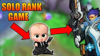 Always REMEMBER True GRANGER Users Are BORN In SOLO RANK GAME! - AkoBida Granger GAMEPLAY - MLBB