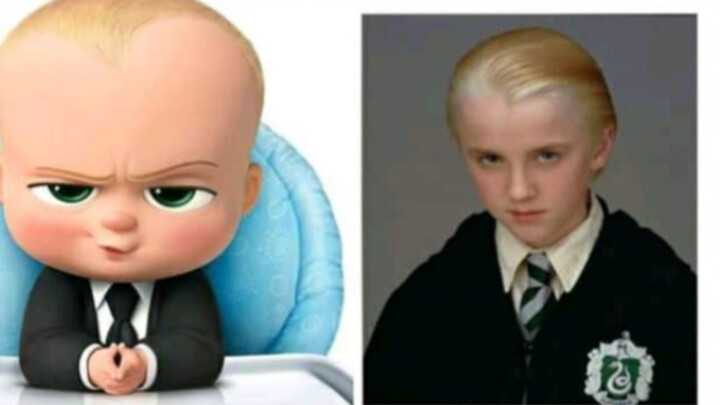 Boss Baby, also known as Draco Malfoy.