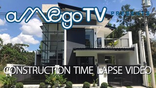 aMEgo TV: Modern House in Davao City (Construction Site Time Lapse Video)