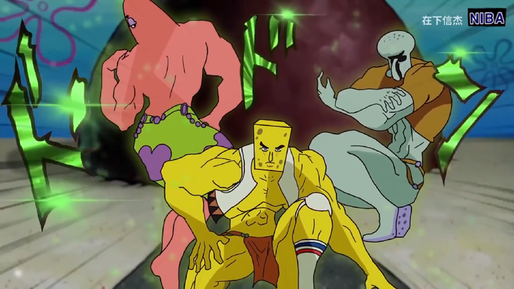 SpongeBob Pillar Men Awaken