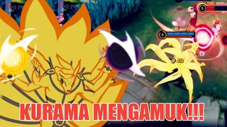 Kurama mengamuk di Land of Dawn!