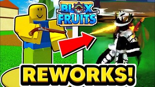 NOVAS ANIMAÇÕES DE HAKI E GUNS REWORK NO BLOX FRUITS!