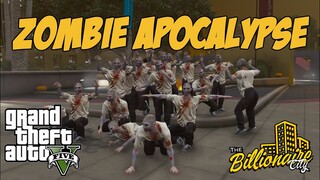 FIRST WAVE NG ZOMBIE APOCALYPSE SA BILLIONAIRE CITY (KAGATIN LAHAT) | GTA 5 RP