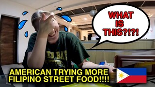 American Trying More Filipino Street Food | Philippines Adventures