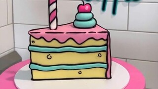 كيف تصنع كعكة بأسلوب الكرتون؟ هل تعلمت ذلك؟