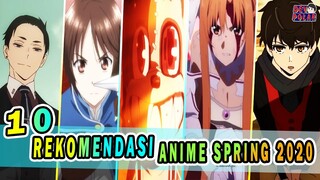 SERU! inilah 10 Rekomendasi Anime Menarik yang hadir di MUSIM SPRING 2020