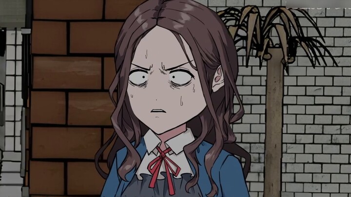 JOJO Horror Story | A strange man stared at the girl's warehouse with a weird expression and said no