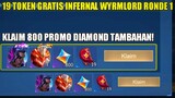 KLAIM 800 PROMO DIAMOND TAMBAHAN DAN 19 TOKEN DRAW GRATIS EVENT INFERNAL WYRMLORD MOBILE LEGENDS