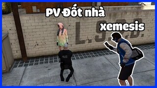 (GTA V) CS Newt gặp phóng viên đốt nhà cực mạnh Xemesis,QNT,Bún