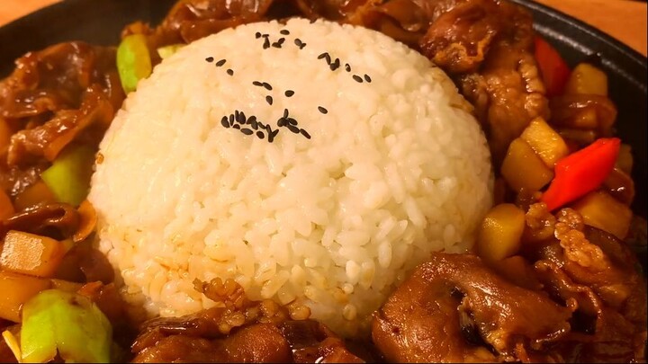 Cơm trưa nhanh dễ với nam #amthuc