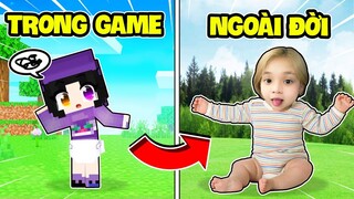 Nếu Em Bé Ruby Trong Minecraft Hóa Thành Em Bé Ruby Ngoài Đời Thì Sẽ Trong Như Thế Nào ?