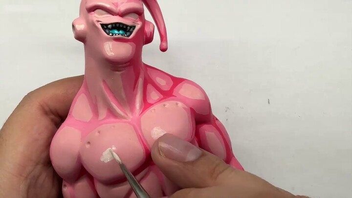 Pink Buu's motherland version figure painting