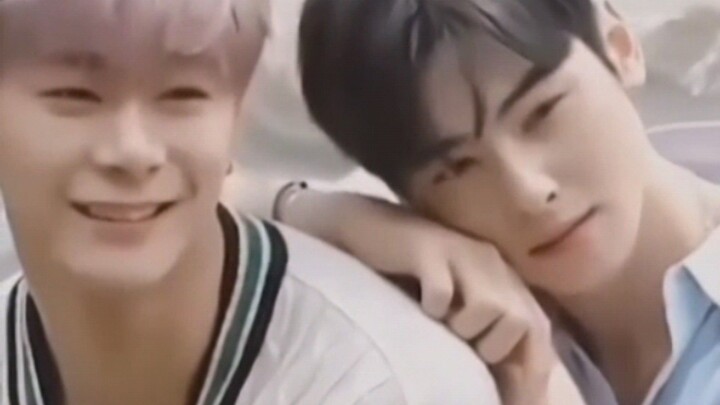 Only love can hurt like this 🥺💔 #Cha Eun Woo #Moonbin