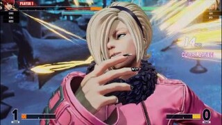 KOF15　アッシュ　２４Hitクライマックスコンボ　２８Hitループコンボの方がやばい…