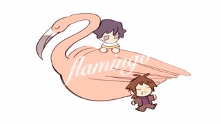 【Buku Panduan Komedi Ilahi Sel】 【Harada & Utsuki】Flamingo