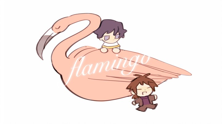 【Buku Panduan Komedi Ilahi Sel】 【Harada & Utsuki】Flamingo