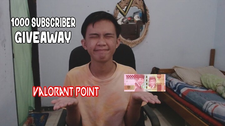 1000 Subscriber dan Giveaway 🎉