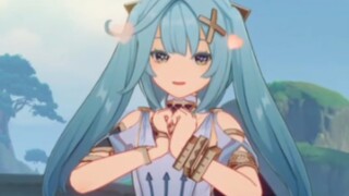 Falusan is so cute as she is content to be called senior!