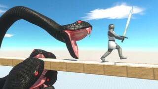 Who Can Escape From BLACK MAMBA - Animal Revolt Battle Simulator