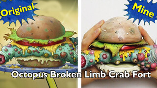 【Life】Making the ultimate Krabby Patty with Squidward Tentacles