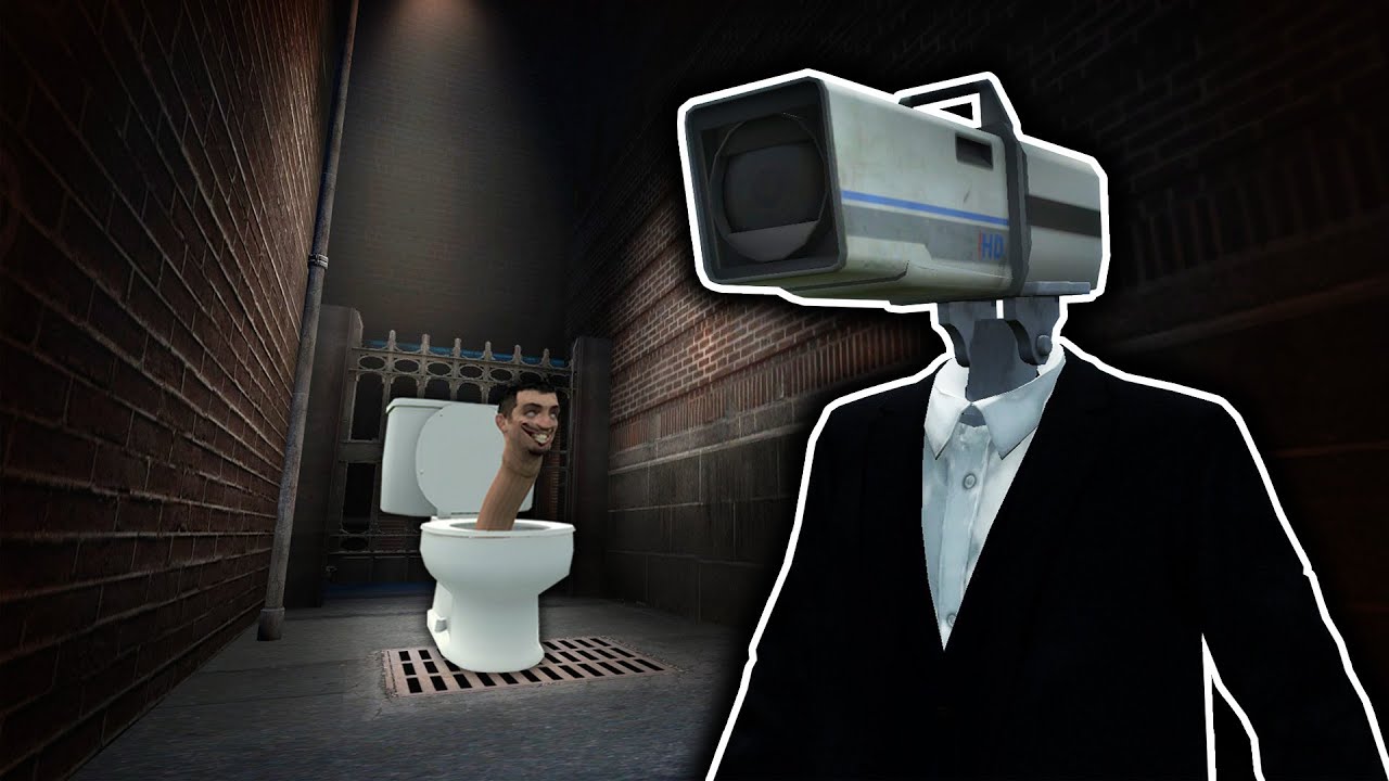 เจ้าหมีปลอมตัวเป็น Skibidi Toilet Spy - BiliBili