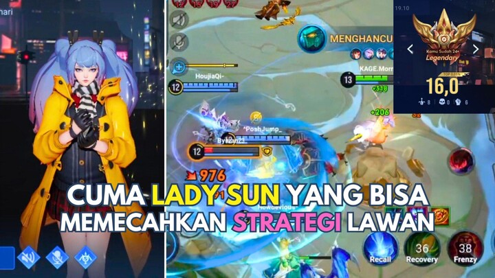 Lady Sun ini Berbahaya, Dia Berani Pasang Badan Demi Tim 🥶