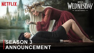 WEDNESDAY SEASON 3 - ANNOUNCEMENT TRAILER