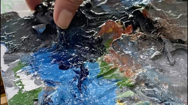 Is acrylic really a chemical reaction?