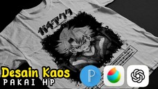 EMANG BISA BIKIN DESAIN KAOS PAKE HP DOANG?? | TIMELAPSE