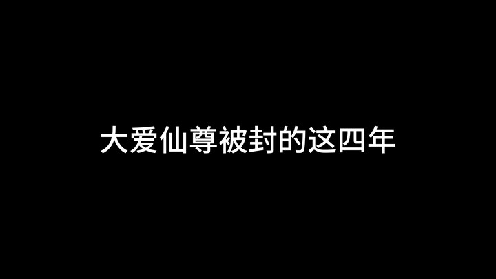 大爱仙尊被封的这四年我怎么过的？不过是些许风霜罢了！